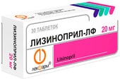 Lekpharm Lisinopril-Lf, 20 mg, 30 tablets