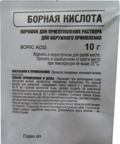 Belmeda preparations Boric acid powder, 10 g, 1 pack.