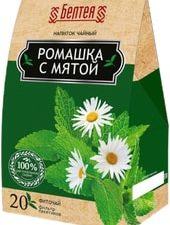 Belteya Chamomile with mint, 20 Pak. 1 g each