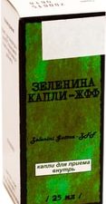 Vishpha Zelenin drops, 25 ml.