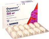 Sandoz Ospamox DT, 500 mg, 12 tab.