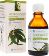 Arterium Chlorophyllipt solution oil., 20 mg / ml, 25 ml.