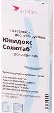 Astellas Unidox Solutab, 100 mg, 10 tab.