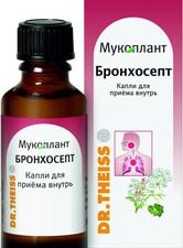 Dr. Theiss Mucoplant Bronchosept drops, 30 ml.