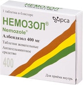 IPCA Nemozole, 400 mg, 1 tablet