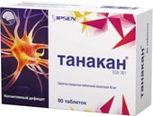 Ipsen Tanakan, 40 mg, 90 tablets