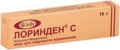 Jelfa Lorinden C ointment, (0.2mg + 30mg) / 1g, 15 g.