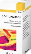 Clotrimazole Medana Solution, 1%, 15 ml.