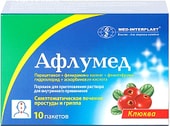 Med-Interplast Aflomed Cranberry Powder, 10 Pak.