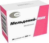 MIC Meldonium-Mick, 250 mg, 30 caps.