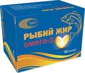 MIC Fish Oil Omega-3, 50 caps.