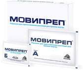 Norgine Moviprep powder A + B, 2 sachets