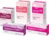 Pharmacare Amoxicar Powder, 250 mg / 5 ml, 100 ml.