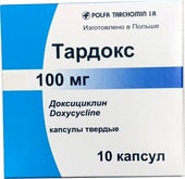 Polfa Tardox, 100 mg, 10 caps.