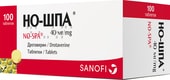 Sanofi No-Shpa, 40 mg, 100 tab.