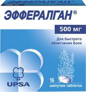 UPSA Efferalgan, 500 mg, 16 tab. spike.