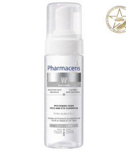 Pharmaceris W Puri-Albucin I Whitening Cleansing Foam for Face and Eyes, 150 ml
