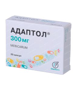 Adaptol capsules 300mg №10x2