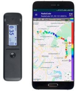 Radiascan RadiaCode-101 Geigerzähler-Strahlungsdetektor Tragbares Dosimeter