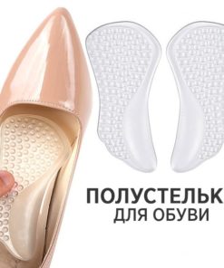 Massage Orthotic Insoles with Arch Support: Gel & Silicone Shoe Inserts
