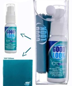 Lens Cleaning Spray with Microfiber Cloth