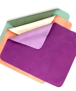 Microfiber Glasses Cleaning Cloths (5 Pack) - 350GSM, Double-Layered