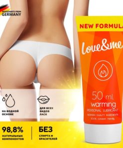 Heating Water-Based Intimate Lubricant for Women - Edible & Anal Safe - 50ml