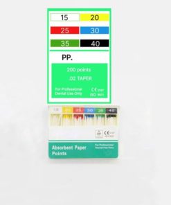 NeoHealth Paper Points: ISO 0.02, Sizes 15-40, 200/pack
