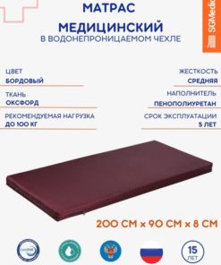 SGMedical 90x200cm Mattress: Pressure-Relieving Foam Mattress