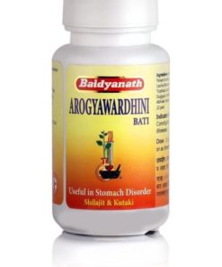 Baidyanath Arogyavardhini Vati: Liver, Kidney & Digestive Support (80 Tablets)
