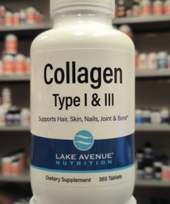 Lake Avenue Nutrition Collagen Type 1 & 3 Hydrolyzed Tablets (365ct)