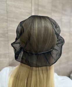 Black Mesh Beanie
