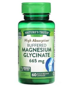 Nature's Truth Magnesium Glycinate Supplement - 665mg, 60 Fast-Release Capsules