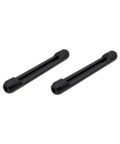 Black Silicone Eyeglass Temple Tips (2 Pack)