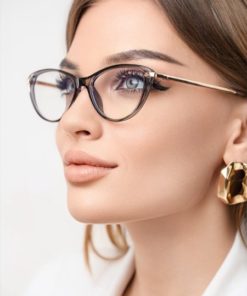 Pretty Mania Cat Eye Glasses with Flex Arms