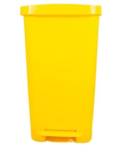 25L Yellow Medical Waste Bin with Pedal - Class B Innovation