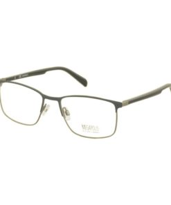 Megapolis 1336 Brown Eyeglass Frames with Case