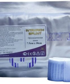 Intrarich IR-1012 Orthopedic Polymer Splint (7.5cm x 30cm) with Fasteners