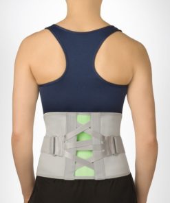 Back Support Brace with Metal Stays - INTERLIN