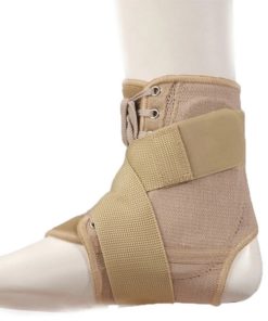 2010 XS Elastic Ankle Brace with Straps & Stabilizing Plates