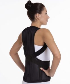 Back Support Brace with 4 Rigid Stays - Corrects Posture, Osteochondrosis Relief (Discounted)
