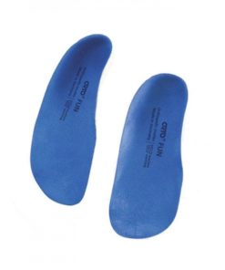 Ortho Fun Rigid Orthotic Insoles, Size 33/34