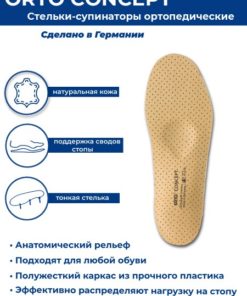 Orthotic Arch Support Insoles for Flat Feet (Men's & Women's)