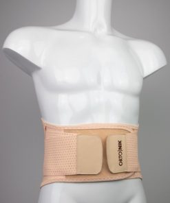 Orthopedic Back Support Brace (Size XS) - Beige, 4 Stays
