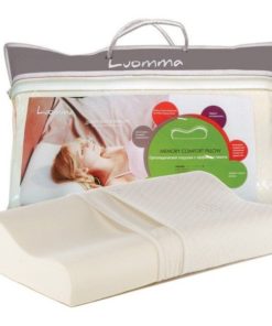 Luomma Lum F-501 Orthopedic Memory Foam Pillow: Neck & Back Support