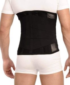 Lumbar-Sacral-Thoracic Support Brace with 4 Stabilizing Ribs, 35cm, XL