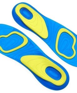 Unisex Silicone Gel Shoe Inserts: Orthotic, Cushioning, Non-Slip (Sizes 41-45)