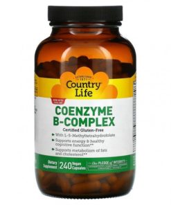 Country Life B Complex Vitamins: 240 Vegan Capsules