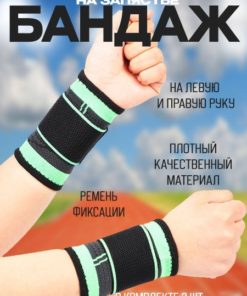 Wrist Brace (2 Pack) - Universal Size - Hand & Wrist Support