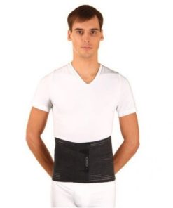 Orto КПК 100 Lumbar Sacral Support Belt (24cm, Black, Small)